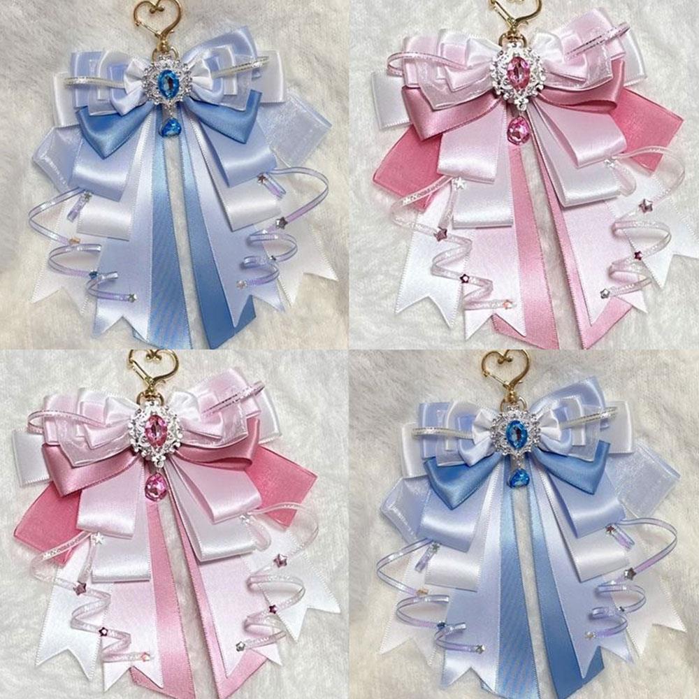 DIY Decoration Itabag Decoration Pendant Ribbon Bow Itabag Accessories Lolita Accessories Double
