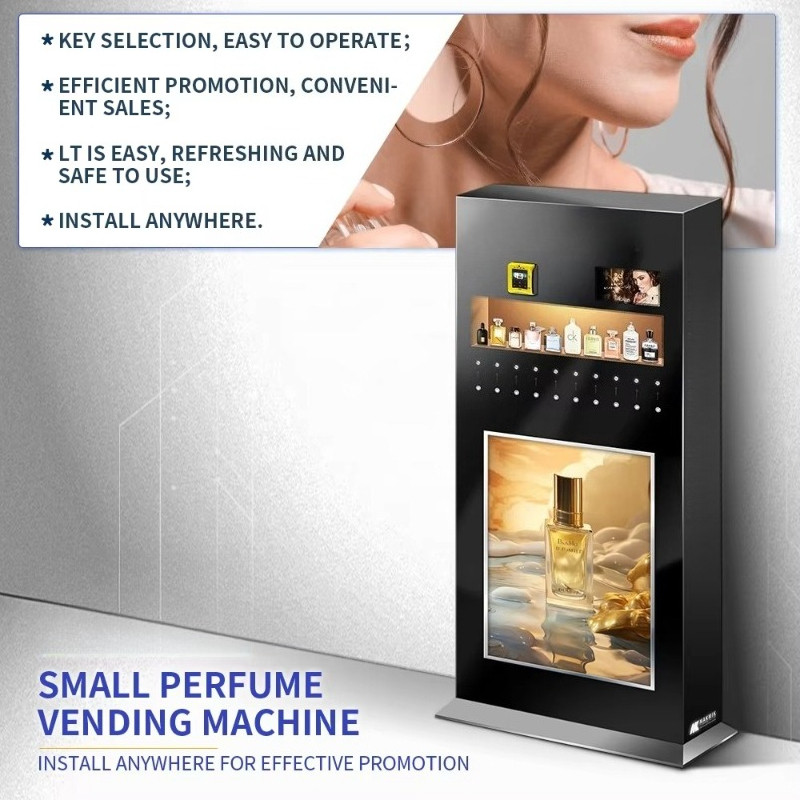 Customized Automatic Luxury Fragrance Vending Machine Self Service Intelligent Perfume Dispenser