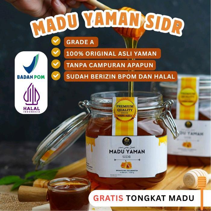 MADU YAMAN SIDR PREMIUM ASLI KEMASAN 1KG