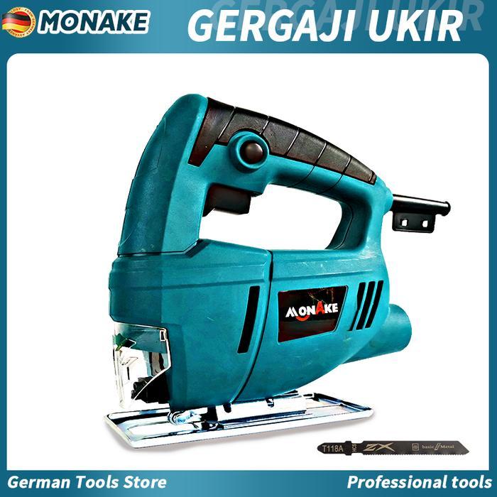 Krisbow - German Tools Mesin Jigsaw Gergaji Triplek Potong Kayu Listrik Jig Saw Machine