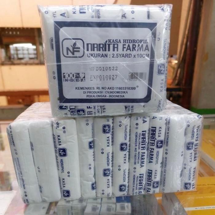 Terlaris Perban Gulung Narita 10Cm/ Perban Gulung Narita -Gratisongkir