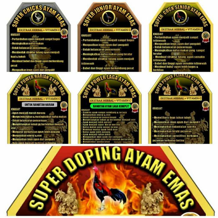 Super Doping Ayam Emas - Super Doping Ayam Emas #Gratisongkir