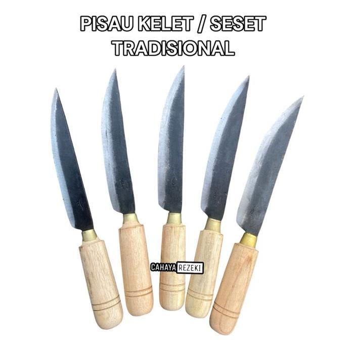 PISAU KELET SUPER TAJAM PISAU SESET BAJA SEPUHAN PISAU DAGING KAMBING SAPI AYAM PISAU SAYUR BUAH