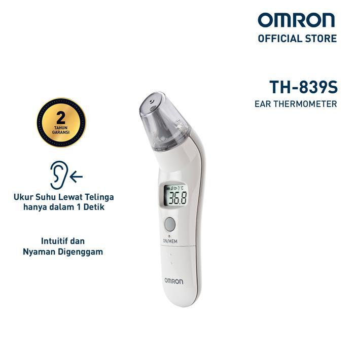Omron Th-839S Thermometer Telinga Digital Infrared #Gratisongkir