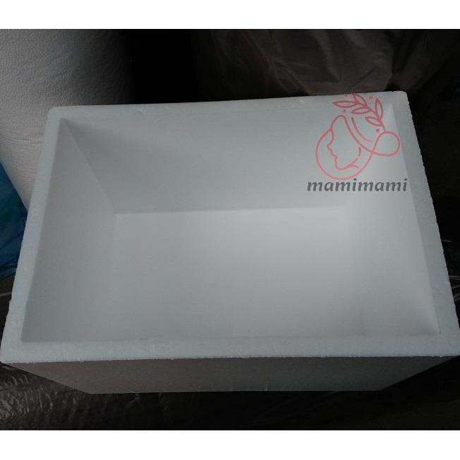 Sterofoam Box 52X37X34 Styrofoam Gg Gabus Kotak Makanan Beku Bandung Terlaris