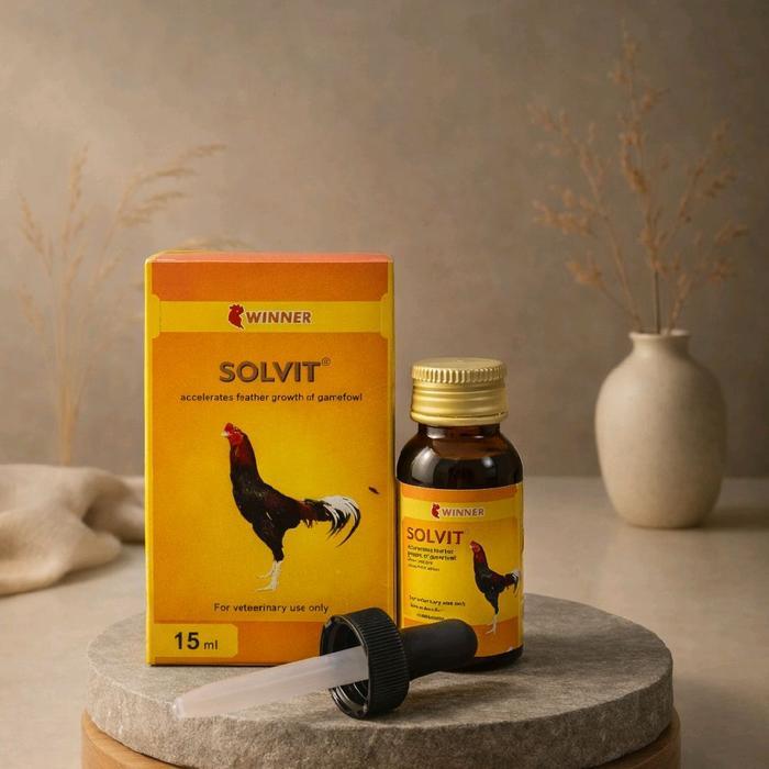 SOLVIT LAGA WINNER MEDION VITAMIN SUPLEMENT PENUMBUH AYAM readyyy