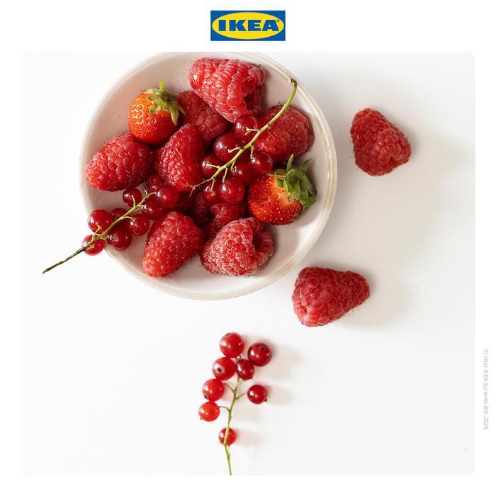 GRATIS ONGKIR IKEA HOKGOK Lilin Kecil Beraroma Buah Beri Merah Tahan 12 Jam