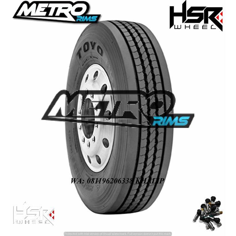 BAN TRUK RADIAL IMPORT TUBELES TOYO M 120 OZ 14 1L 10 R22,5 OZ 14/1L 10/R22,5 RING 2,5 BERPOLA PENUH