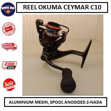 Falcon Fishing - Reel Okuma Ceymar C10 - REEL BERKUALITAS - ALAT PANCING