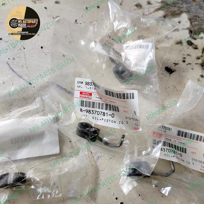 PIPA JET OIL SEMPROTAN OLI PENDINGIN PISTON ISUZU ELF NKR71 NKR66 ORI