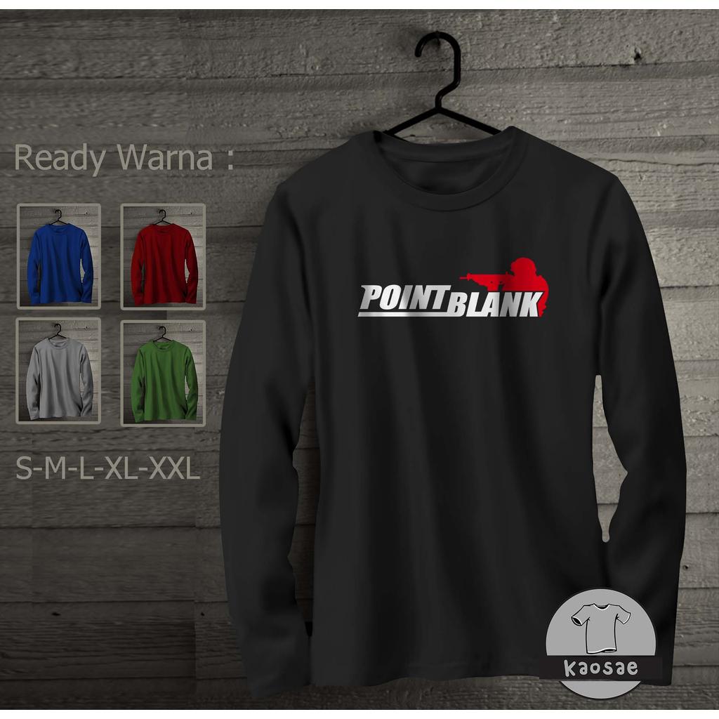 Kaos Point Blank Tangan Panjang Kaos Distro