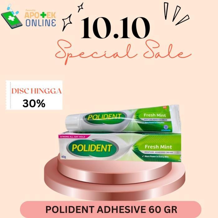 Polident Denture Adhesive 60Gr