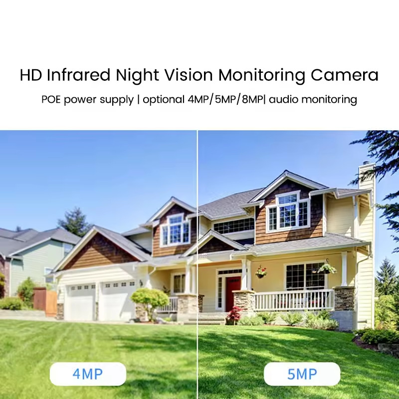 5MP DOME POE IP CAMERA ONE-WAY AUDIO NIGHT VISION DOME POE SECURITY CCTV CAMERA DOME NETWORK CAMERA