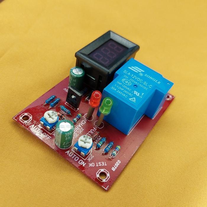 FREE ONGKIR MODUL KIT CHARGER ACCU / CAS AKI 12V OTOMATIS BISA COD