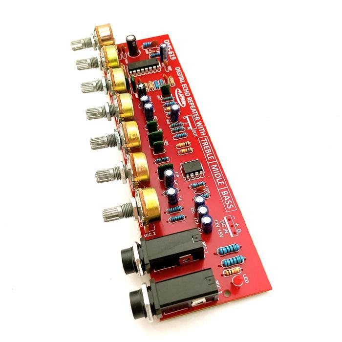 Kit Digital Echo Repeater With Tone Control Dms 619 Redy Stok