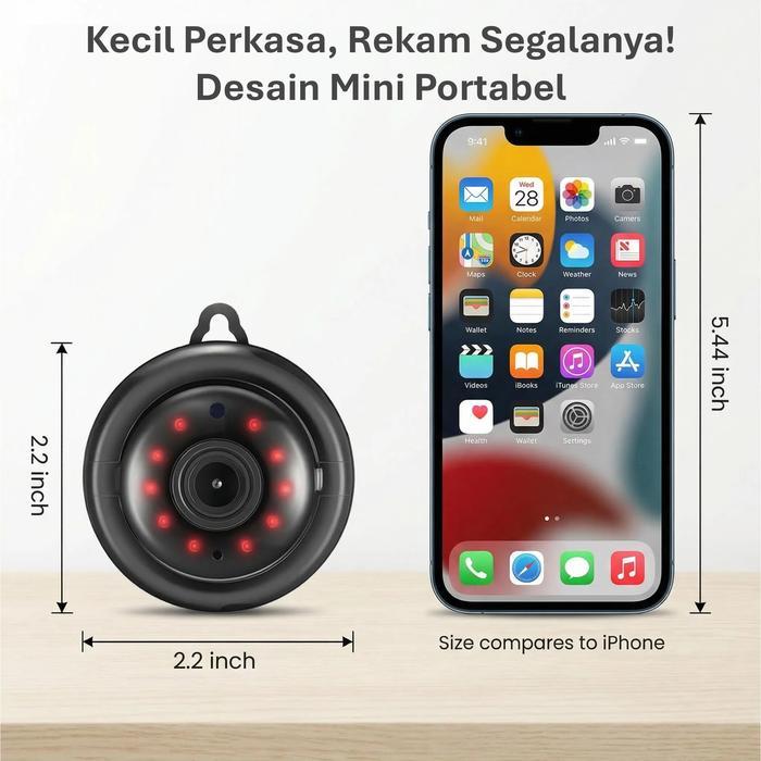 CCTV Online Fixed HD Wireless IP Camera 720P Infrared Alarm - Spy Cam