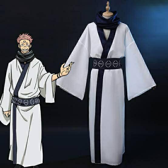 (PDS) JUBAH SUKUNA JUJUTSU KAISEN KOSTUM COSPLAY