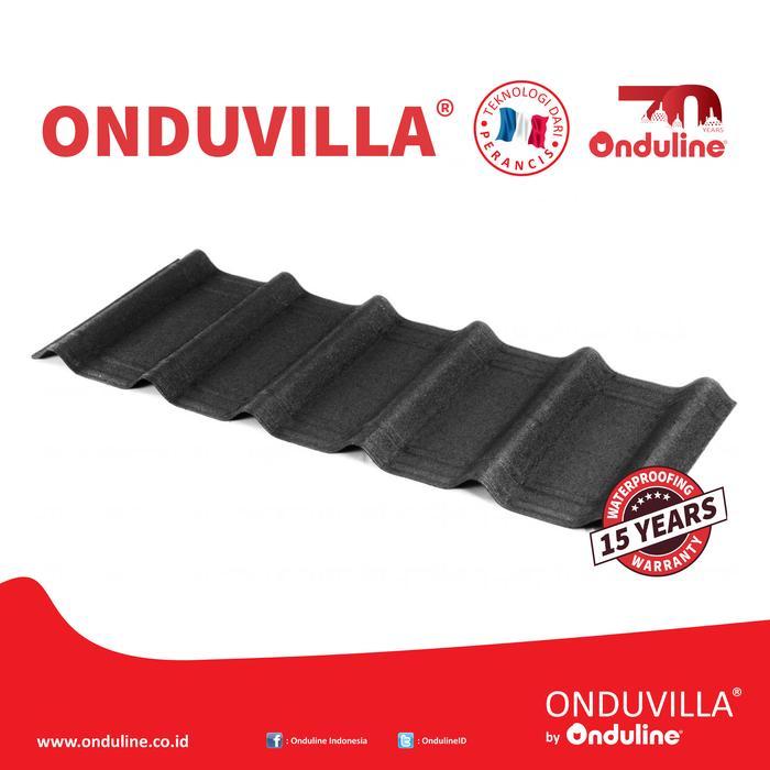 "New" Genteng ONDUVILLA - Anthracite Black