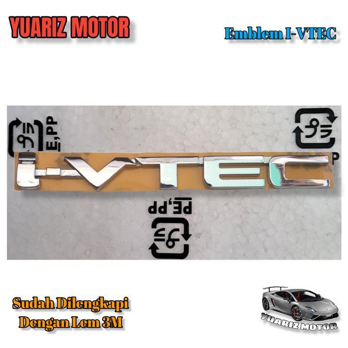 EMBLEM BRIO ORIGINAL HONDA BRIO/EMBLEM BAGASI HONDA BRIO/ EMBLEM HONDA - Ivtec