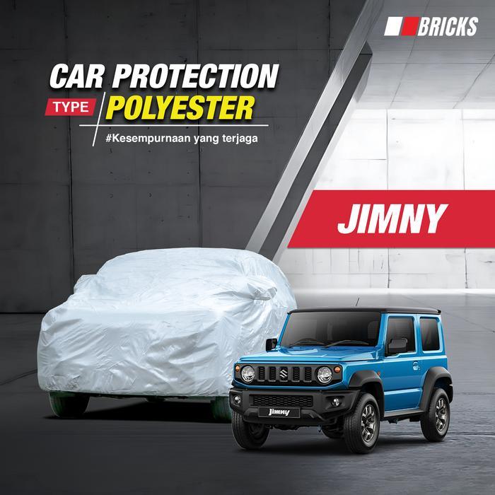 Polyester Cover Jimny 3 Door Penutup Mobil Awet Dan Tahan Panas -Bricks