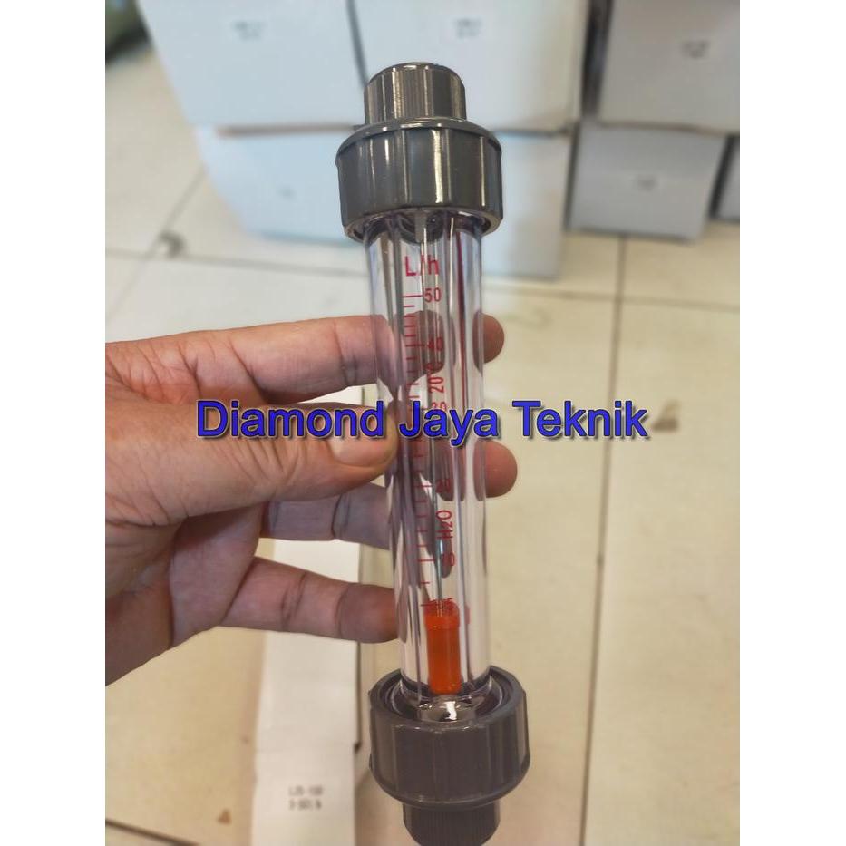 Flow Meter Rotameter 5 Sd 50 Liter Per Jam Lpm / Rotameter 1/2" Inch / Rotameter Lzs15 Plastic Tube