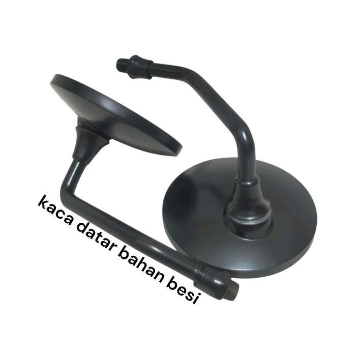 KACA SPION BULAT HITAM RETRO YAMAHA MIO NMAX FINO XRIDE FAZZIO SPION BULAT HITAM MOTOR FAZZIO BESI