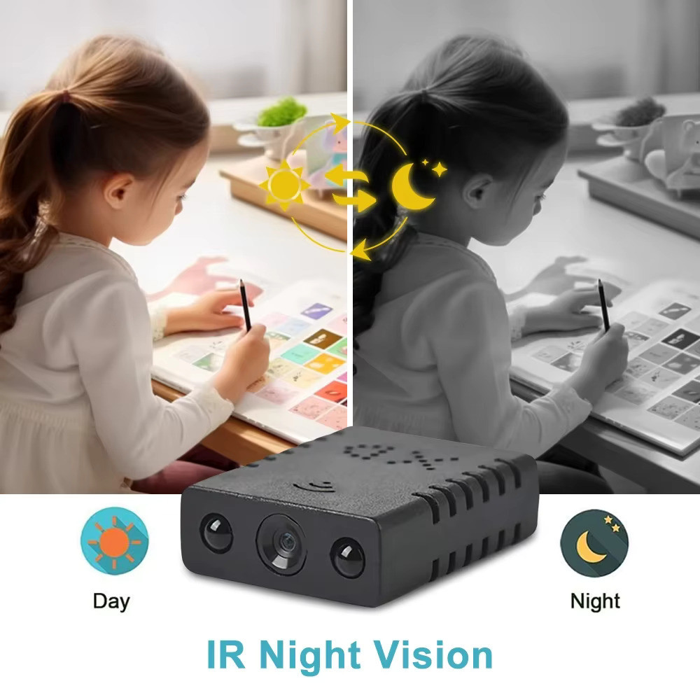 XD 1080P WiFi Mini Camera Smart Wireless Camcorder IP Camera Sport Camera Night Vision Remote