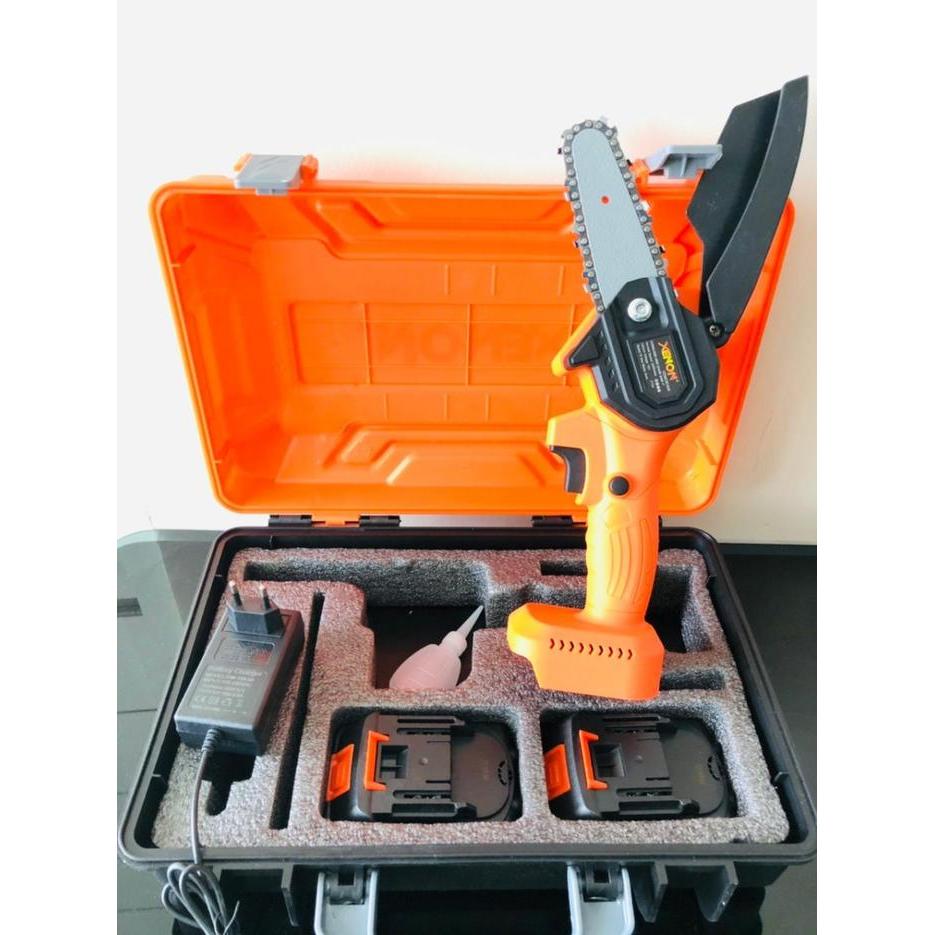 Termurah Xenon Cdmcs1845 Mesin Mini Chainsaw Cordless - Chain Saw 18 Volt
