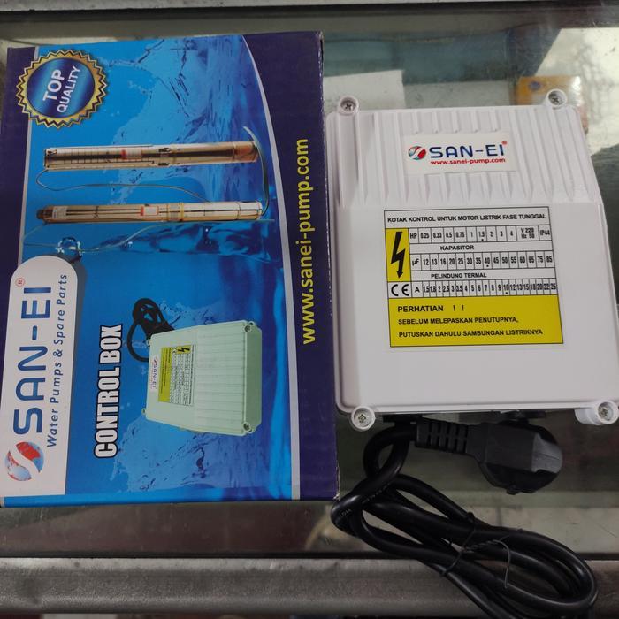 CONTROL BOX POMPA SUBMERSIBLE 1.5 HP BARU