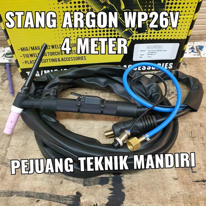 Stang Las Argon Wp26V - 4Meter / Stang Las Tig Argon Wp26 V Caldwell