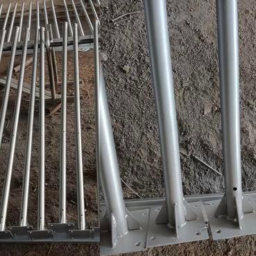 Tiang Pagar Brc 190cm Base Plate