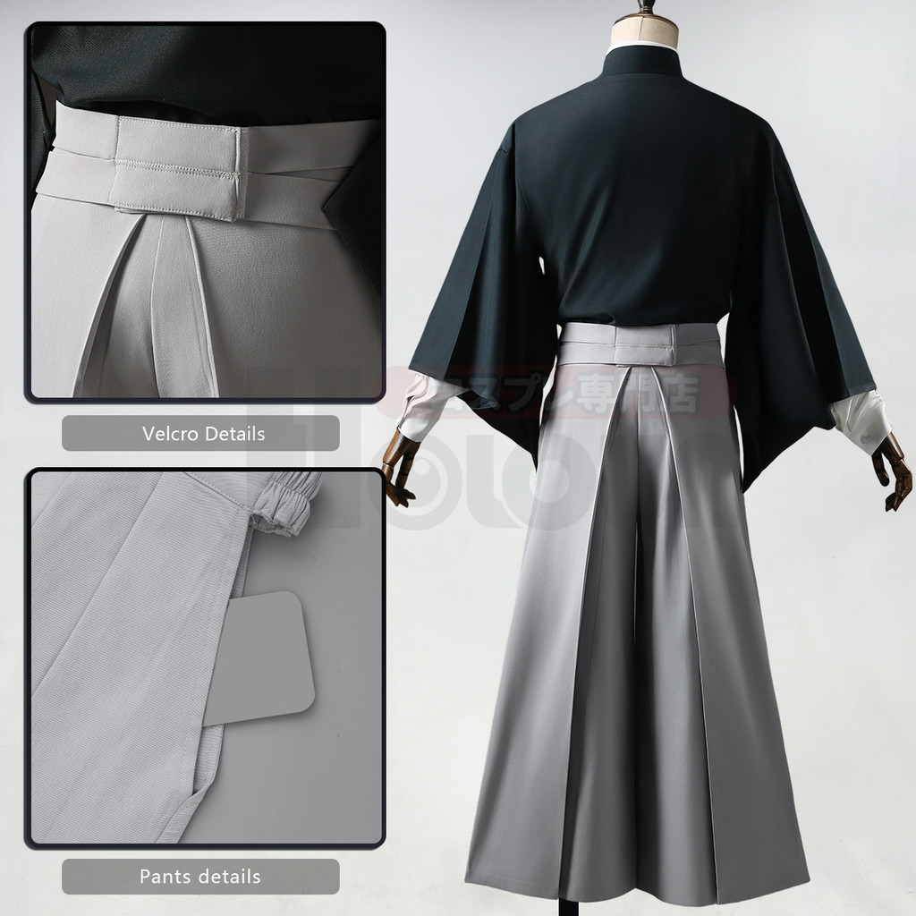 HOLOUN Anime Zenin Naoya Cosplay Costume Kimono Top Pants Shirt Halloween Christmas Convention Gift