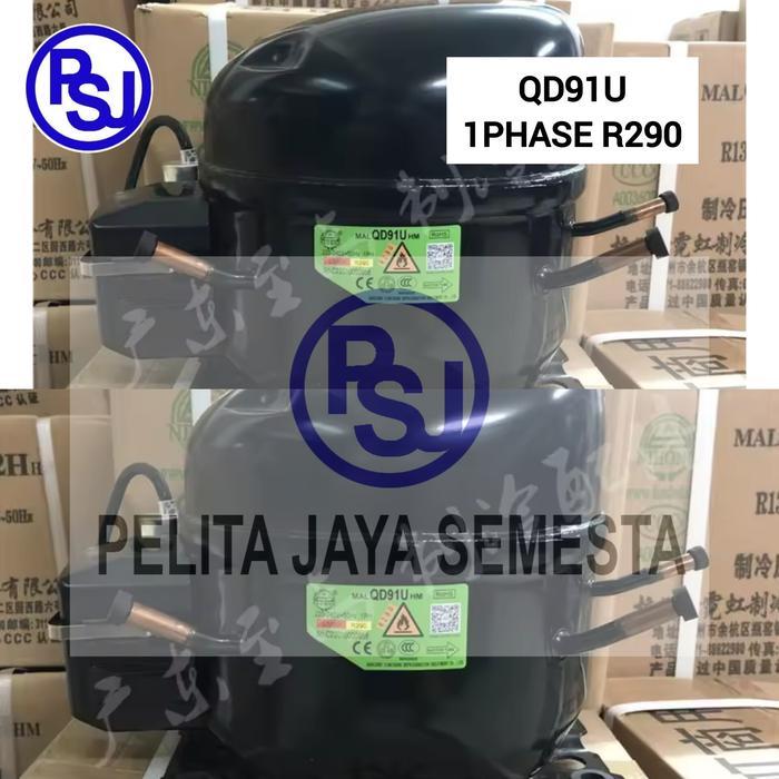 Kompresor Nihong QD91U / Compressor Kulkas QD91U / R290 / Nihong QD91U / Kompresor Freezer QD91U