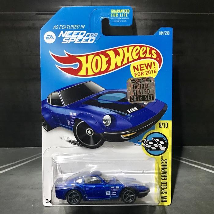 Hot Wheels Nissan Fairlady Z Factory Sealed 2016 Need For Speed AKTA Blue
