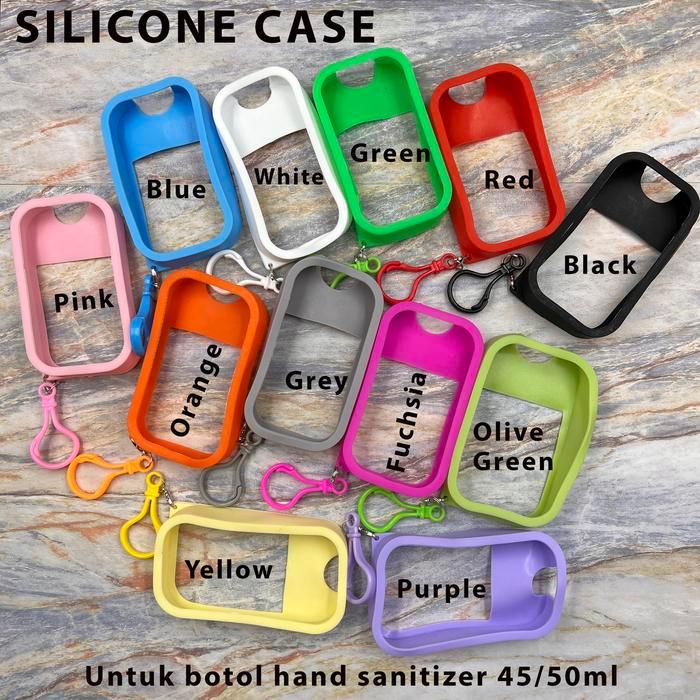 Silikon / Silicon case Untuk Pocket Card Botol Hand Sanitizer Spray