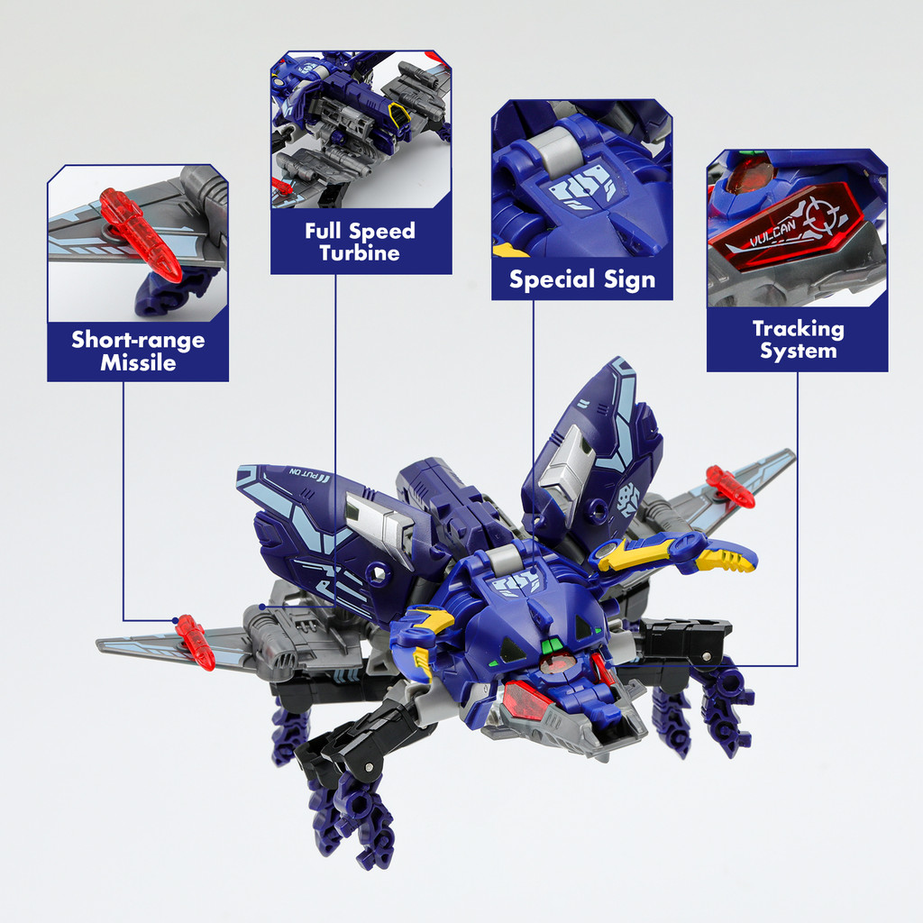 52TOYS BEASTBOX BB-36 NIGHTCRAWLER Deformation Toys Action Figure, Collectible Converting Toys Mecha
