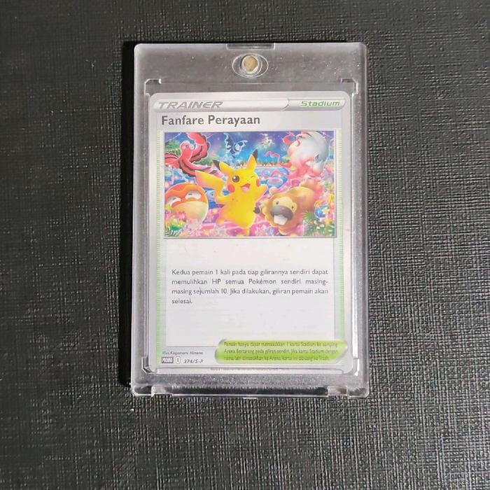 Fanfare Perayaan 374/S-P promo pokemon Indonesia pikachu fanfare