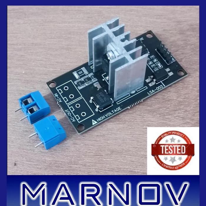 Lsa-002 Ac Dimmer Module Modul Triac Zcd Arduino 1 Channel 5V 3.3V (Aguzan) Tbk