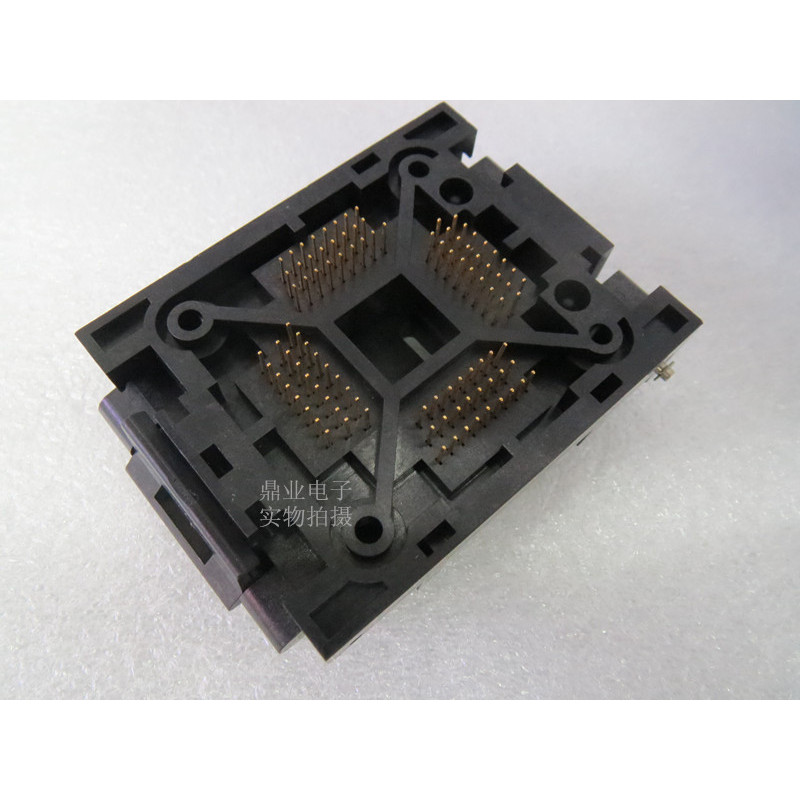 CLAMSHELL IC51-1004-313 LQFP100 YAMAICHI IC BURNING SEAT ADAPTER TESTING SEAT TEST SOCKET TEST BENCH