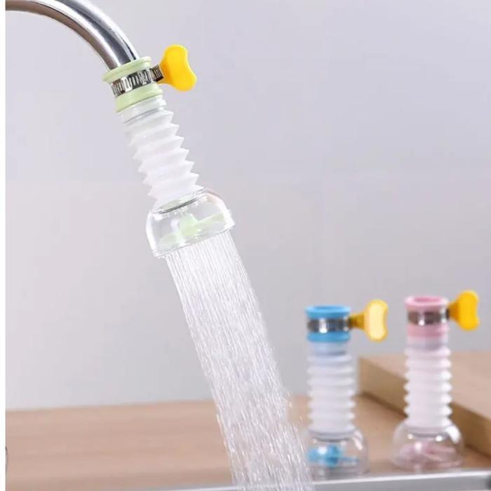 Saringan Sambungan Kran air Plastik Flexible Filter Saringan Keran air model Shower Fleksibel mini