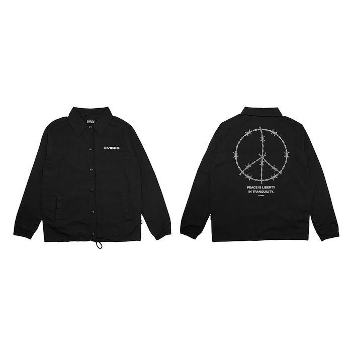 Vibes Apparel Wirepeace Coach Jacket #Gratisongkir #Sale