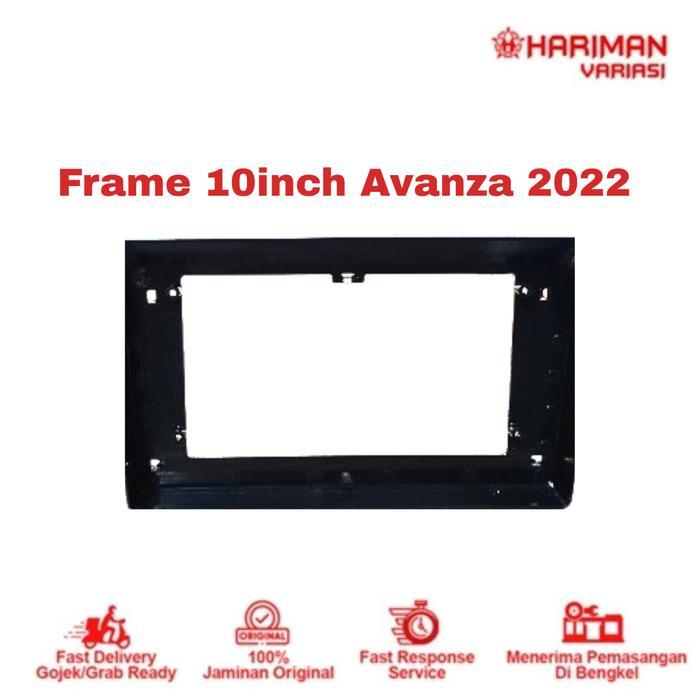 Frame Head Unit Android 10 inch for Agya/Ayla 2022 Up