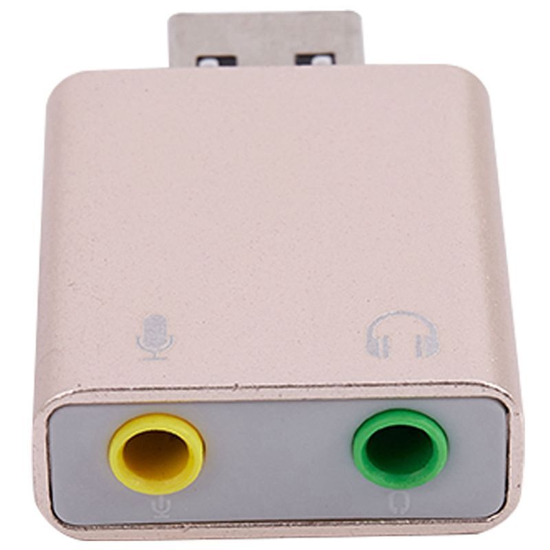 10X USB Sound Card 7.1 External USB To Jack 3.5Mm Headphone Adapter Stereo Audio Mic Sound Card For