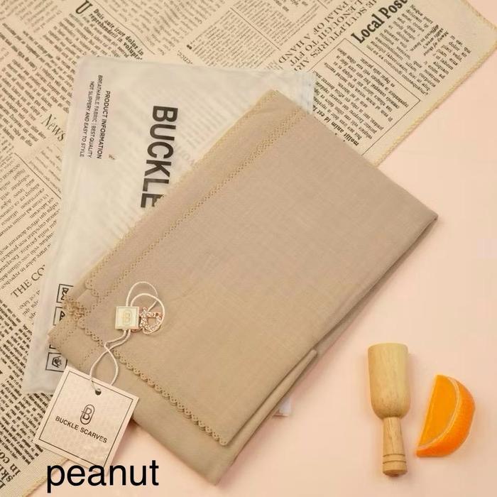 Paris Premium Buckle Scarves Pouchh Paris Olive Pasti Ori