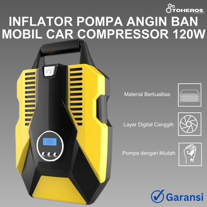 Pompa Ban Portabel Mobil Elektrik Angin Ban Mobil Car Compressor