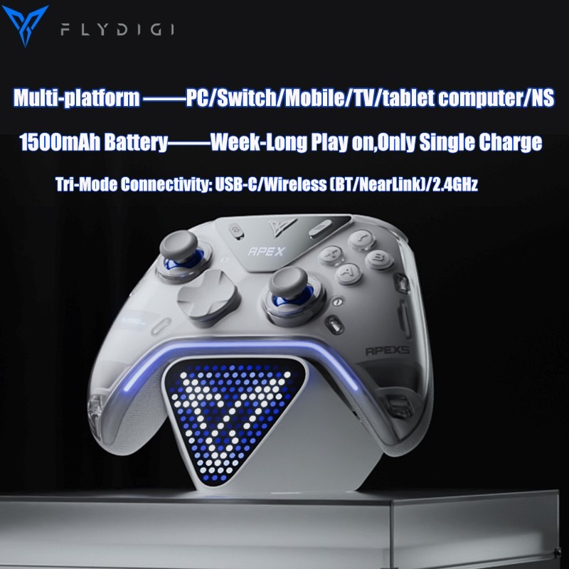 Flydigi apex 5 controller gamepad wireless gamepad for pc /Switch/Phone/TV/tablet computer,charging