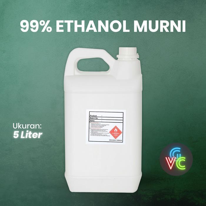 Ready Ethanol Murni 99.8% 5 Liter - GVCSupply - Alkohol Ethanol Murni