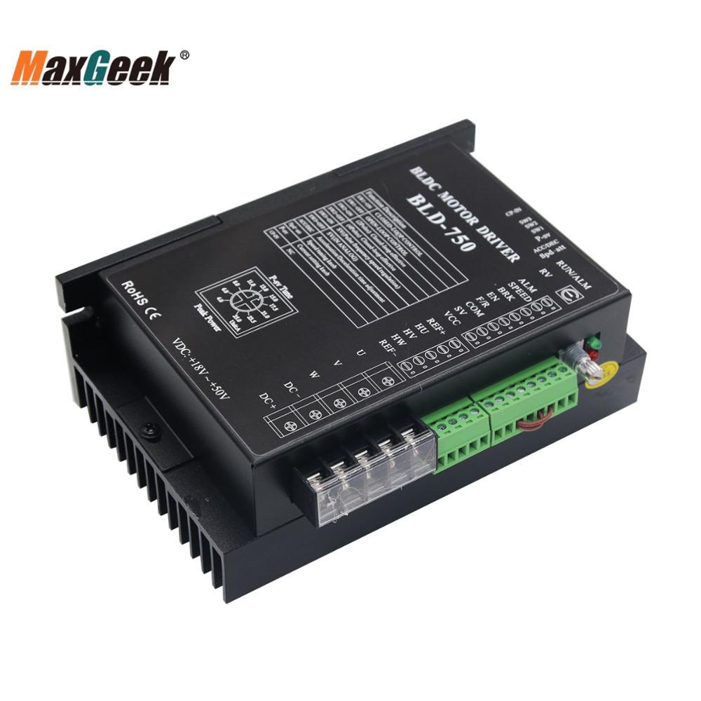 MAXGEEK BLD-750 BLDC DC BRUSHLESS MOTOR DRIVER CONTROLLER 750W W/ HALL FOR BRUSHLESS DC MOTOR