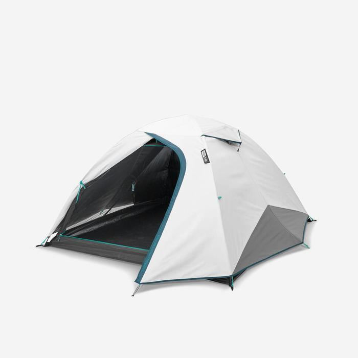 Decathlon Quechua Tenda Camping Mh100 Xl Fresh&Black - 3 Orang - 8576111 Pasti Promo