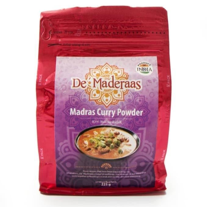 De Maderaas Madras Curry Powder 225Gr